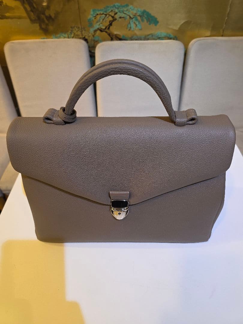 現行品 未使用品　OHBA 大峡製鞄 レイロウ32 ソフトビジネス ハンドバッグ