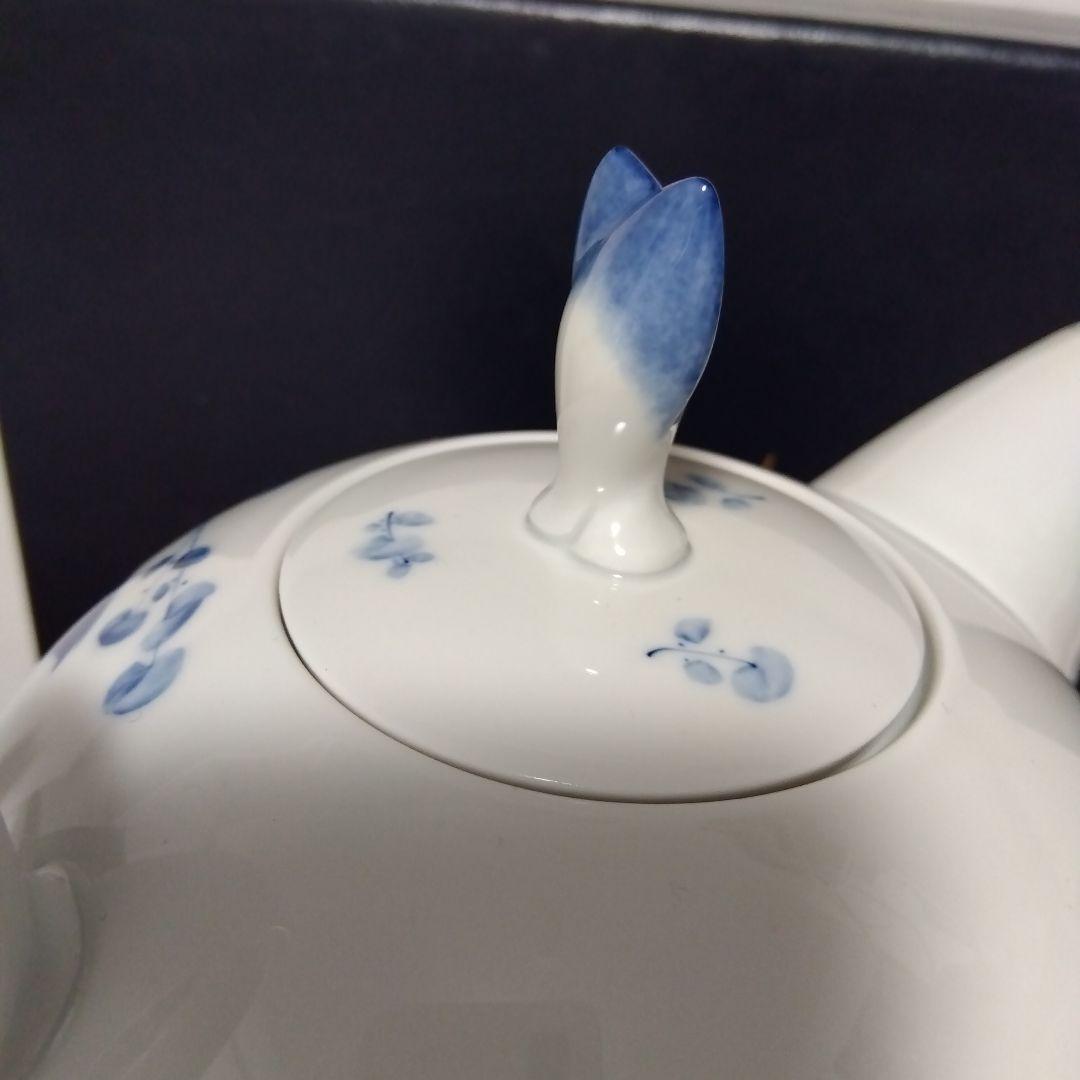 超美品 Meissen マイセン 青い花 ウォーマー＆キャンドルホルダー