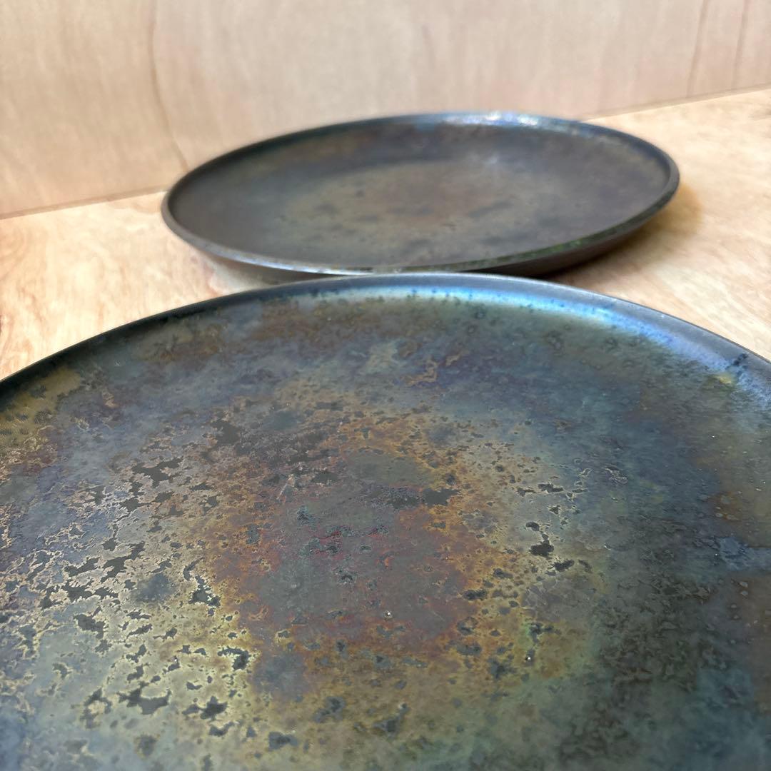 宮下翔太 器 大皿 プレート2枚セット/作家 作品【バラ売り可】