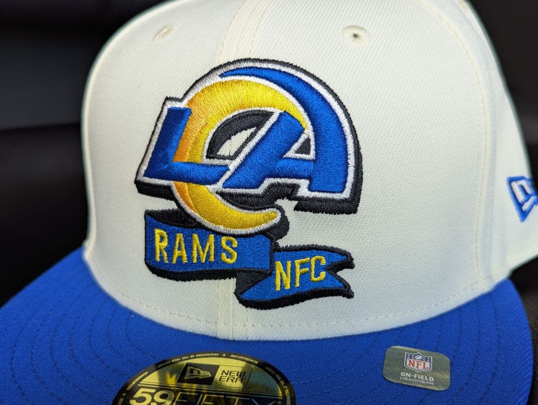 New Era ラムズ Sideline 59FIFTY 7 1/2