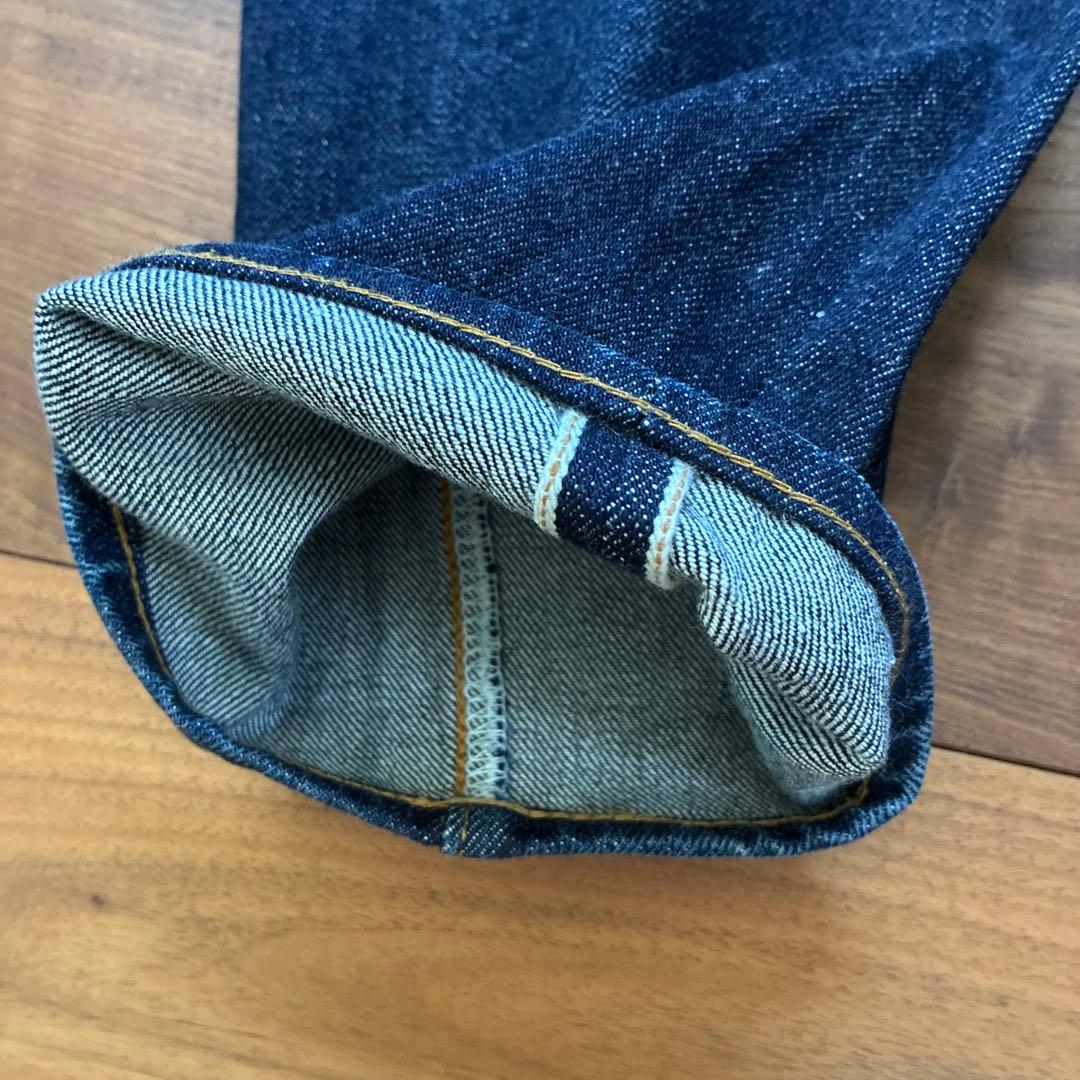 DENIME 32インチ ストレートデニム.