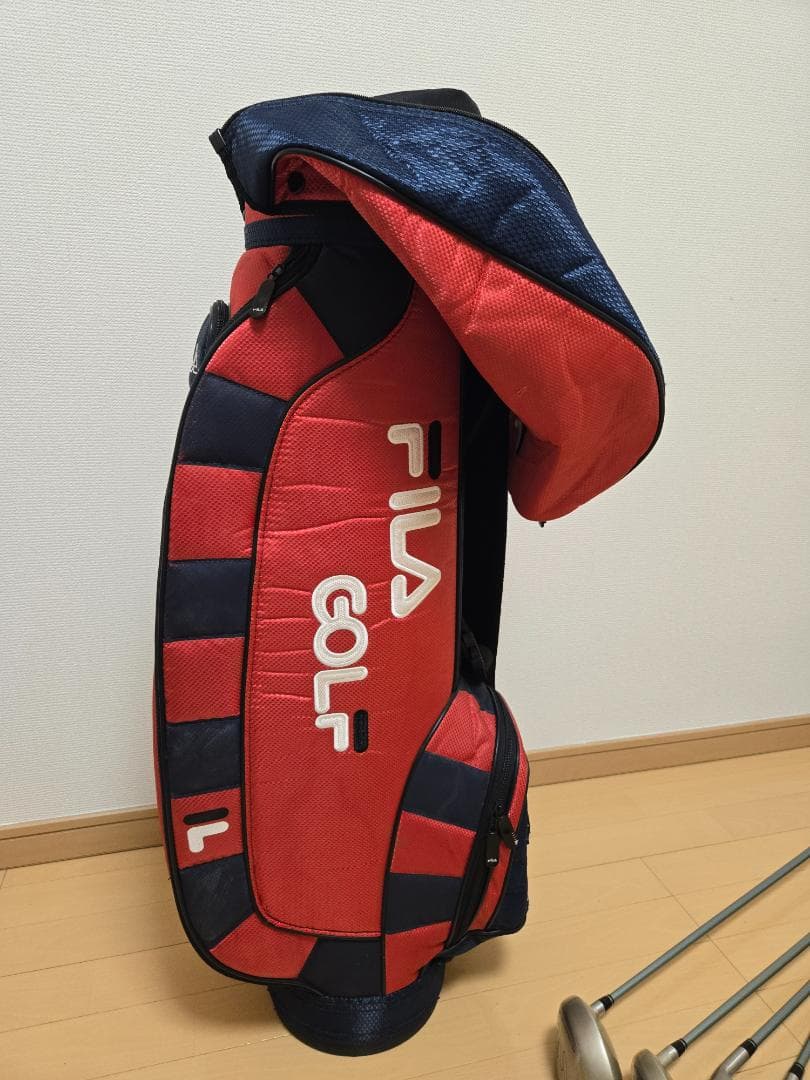 FILA ゴルフバッグ・クラブ初心者用セット