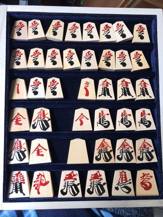 将棋駒（アマチュア竜王戦全国大会参加賞@非売品）
