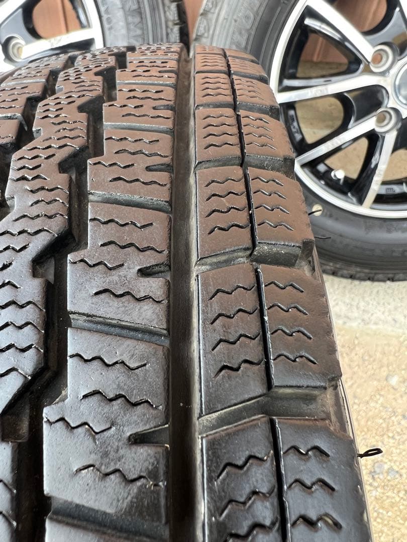 国産　2024年製　スタッドレス　145/80R12 4本　キャリー　ハイゼット