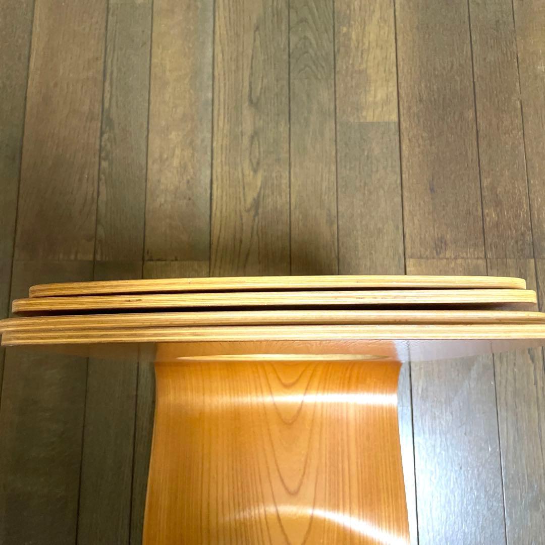 Tendo天童木工 座椅子 4脚セット 曲げ木 和モダン 藤森健次