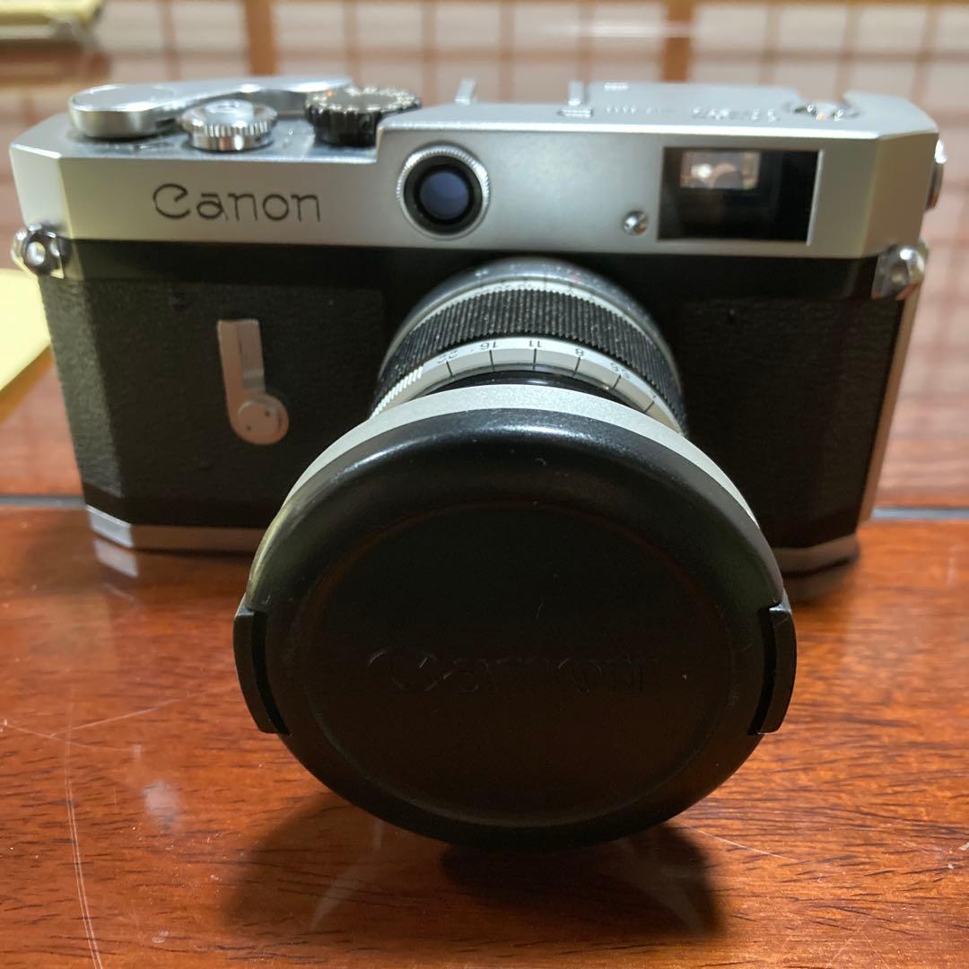 Canon P レンジファインダーカメラ 50mmレンズ付き