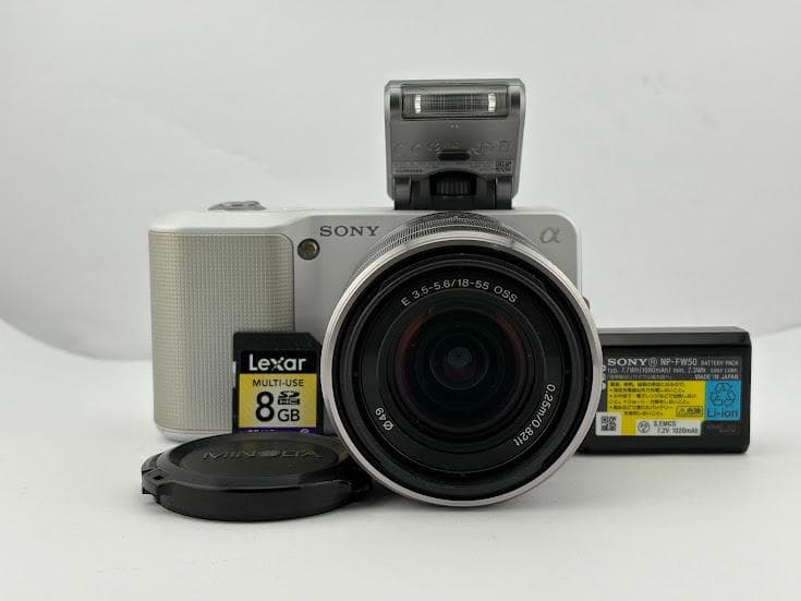 ★極上品★ソニー SONY α NEX-3 ボディ/レンズキッド/フラッシュ