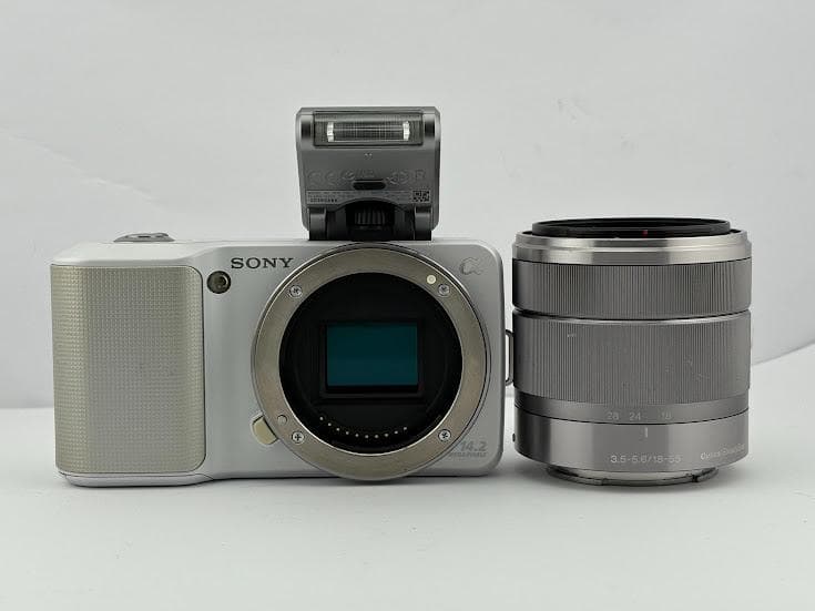 ★極上品★ソニー SONY α NEX-3 ボディ/レンズキッド/フラッシュ