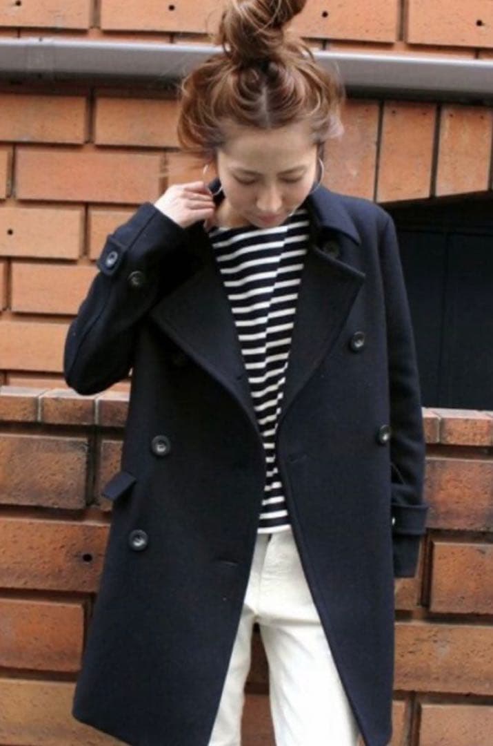 ☆ORIHO☆ フレームワーク ハミルトンウールPコート　38