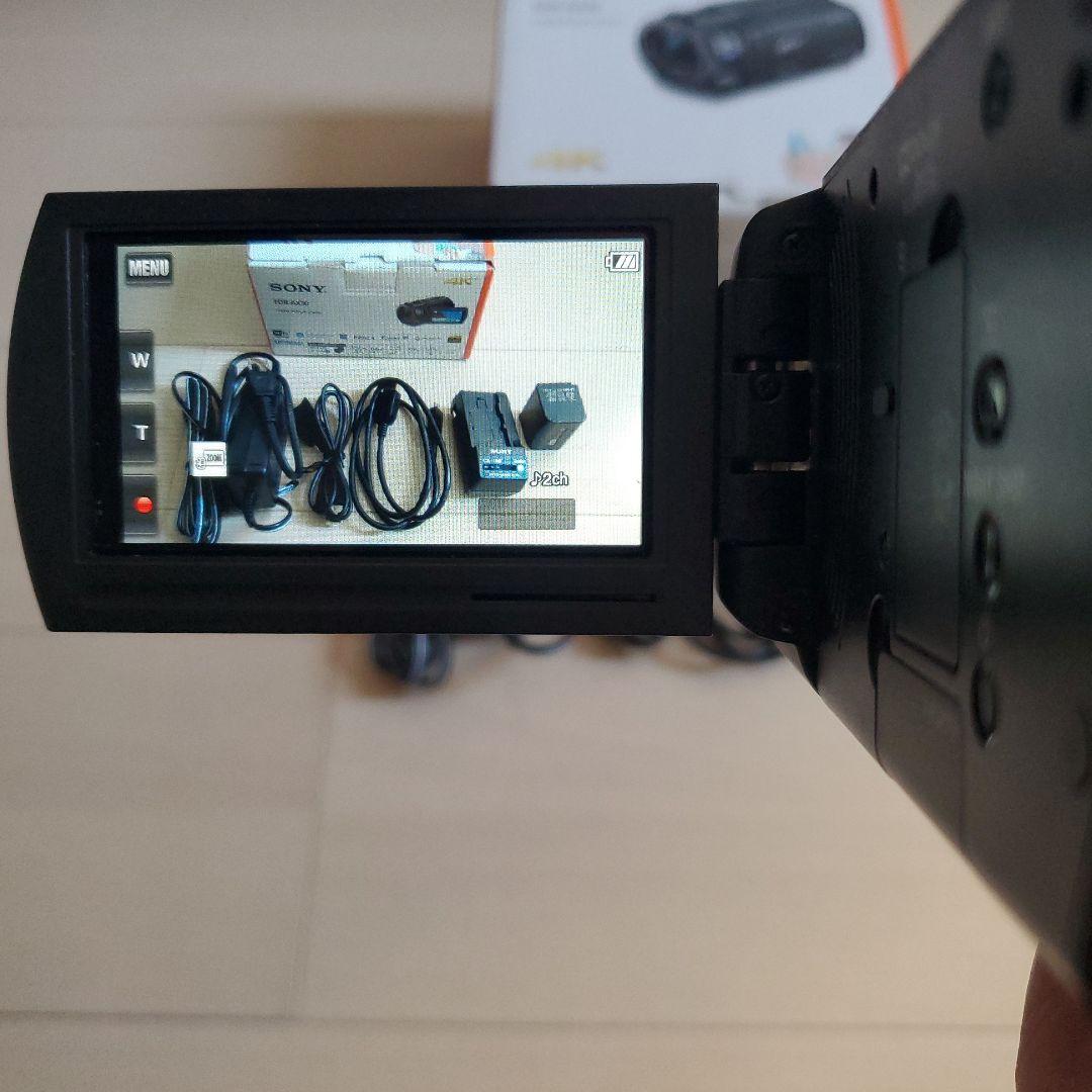 SONY FDR-AX30 4K ビデオカメラ バッテリー2個付き