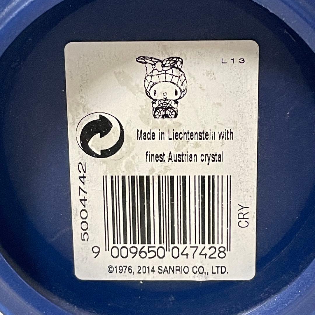 【良品】SWAROVSKI My Melody クリスタルフィギュリン