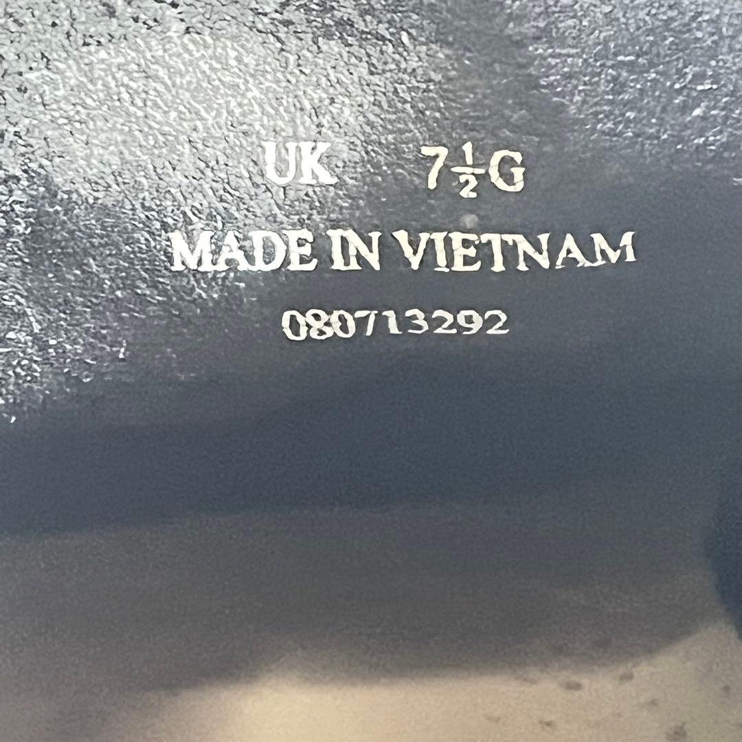 【美品】Clarks クラークス　ワラビーブーツ　レザー　ブラック　　26㎝