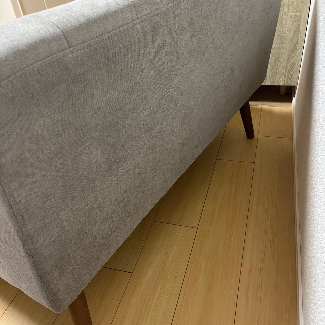 【3月中旬発送】ビーカンパニー 2人掛けソファ おしゃれ コンパクト 北欧