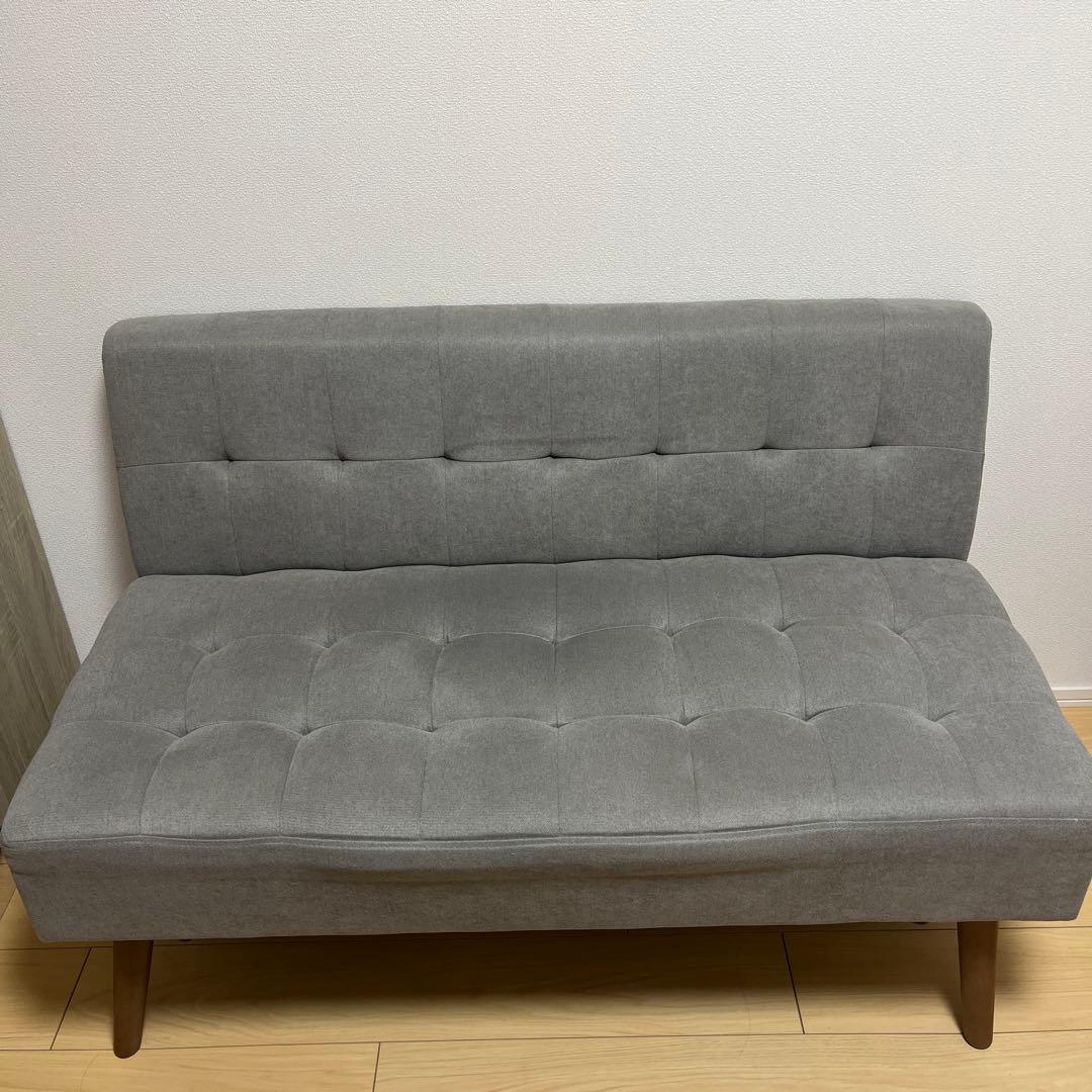 【3月中旬発送】ビーカンパニー 2人掛けソファ おしゃれ コンパクト 北欧