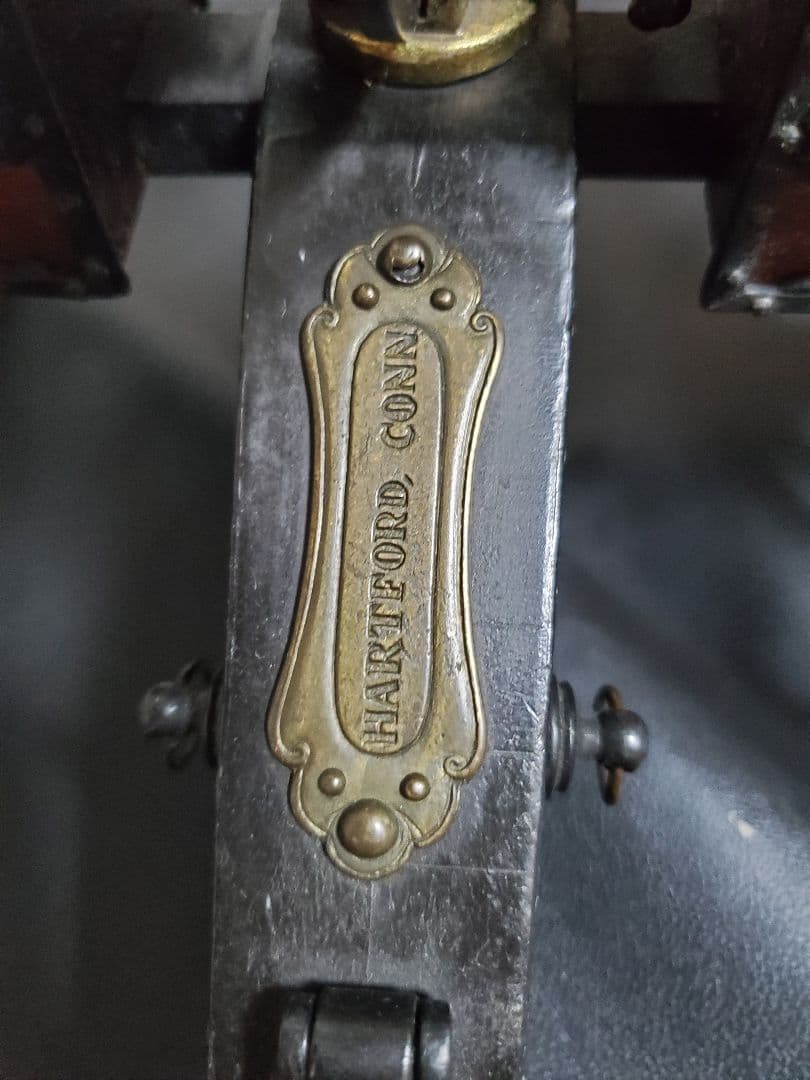 アメリカ陸軍 ガトリング砲 1883年 USA HARTFORD.CONN