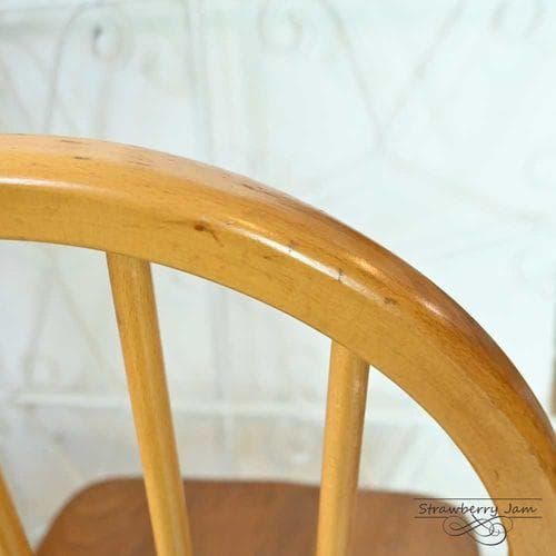 L3705-298-2 英国ヴィンテージ アーコールチェア フープバック ４本