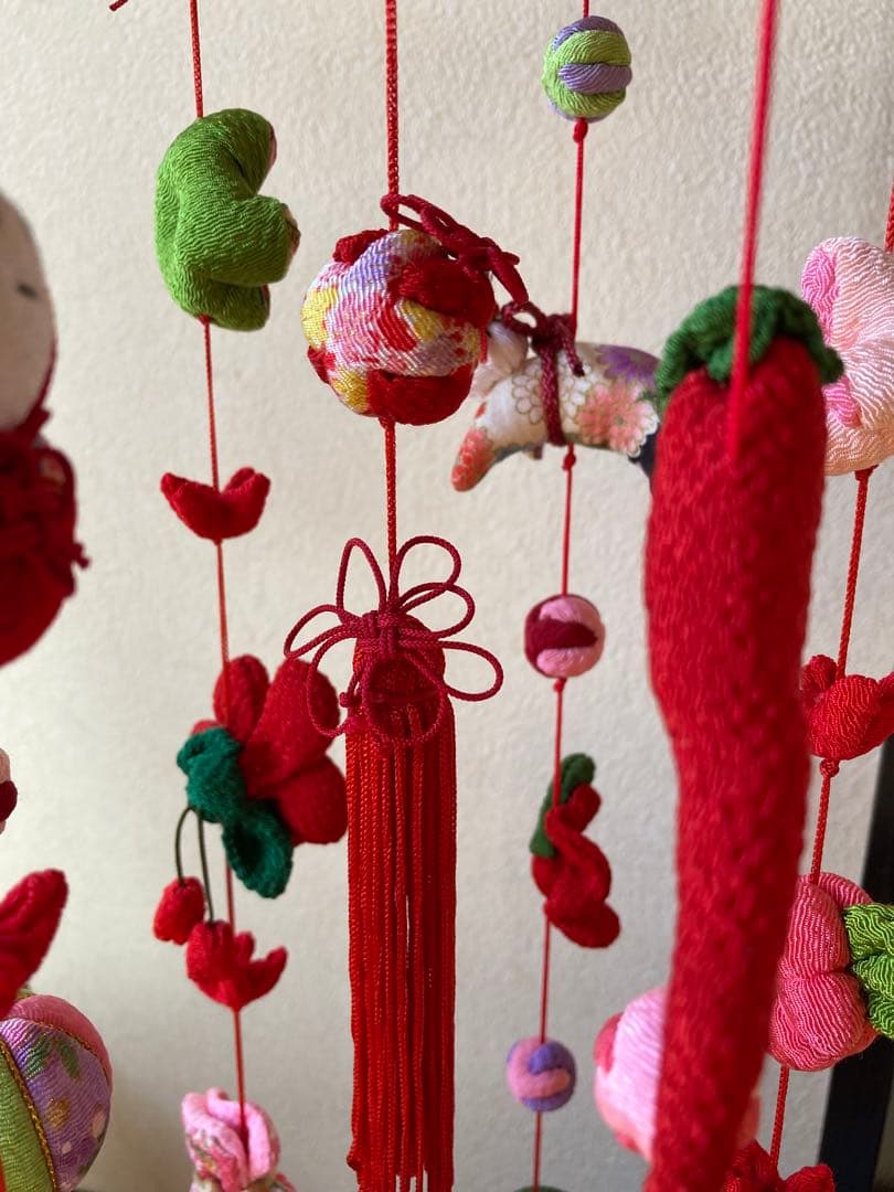 吊し雛　吊るし飾り　さげもん　初節句　縁起物　ちりめん細工