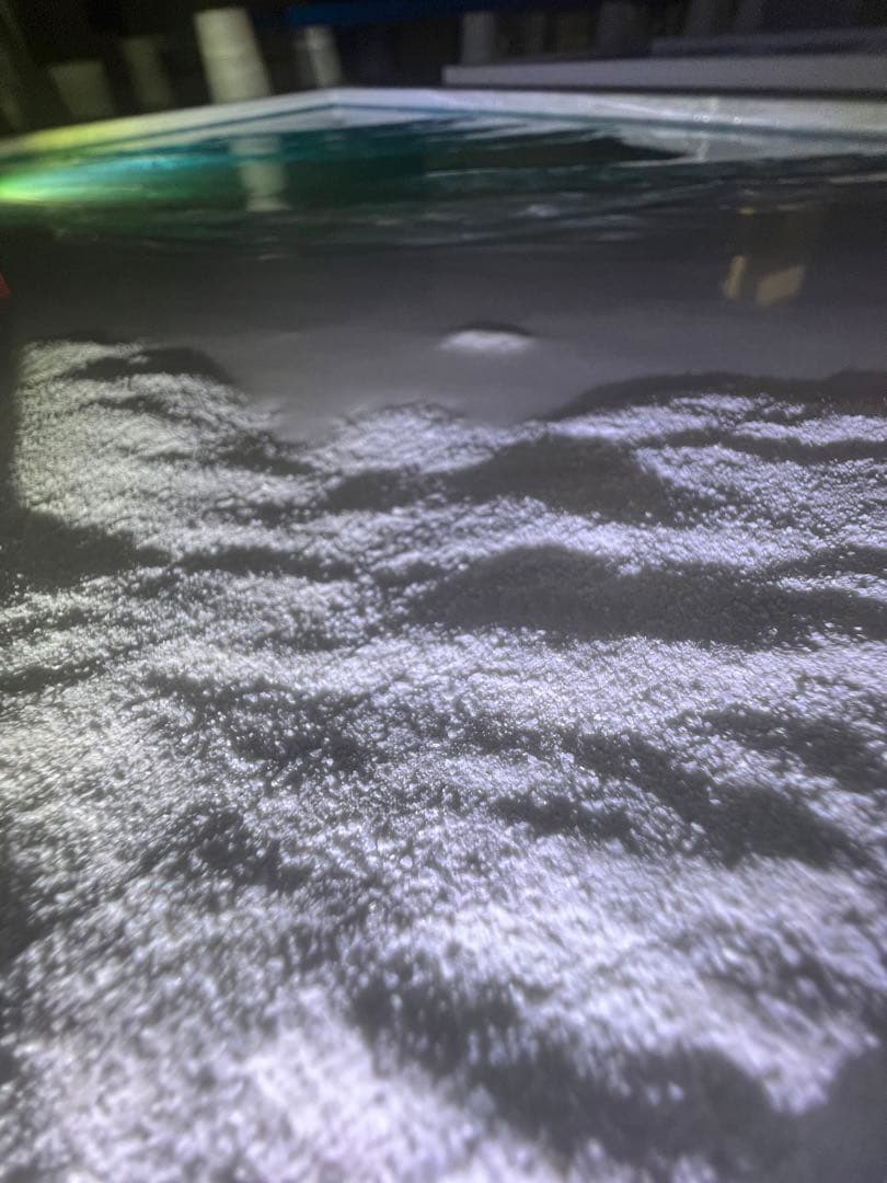 【レジンアート】特大パネル／モルディブ／60cm × 30cm ／波紋アート