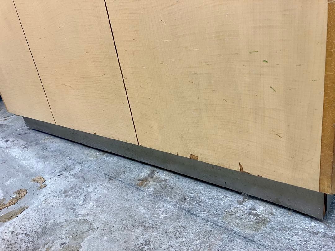 【引き取り希望】ショップ レジカウンター 木製 重厚 W140cm