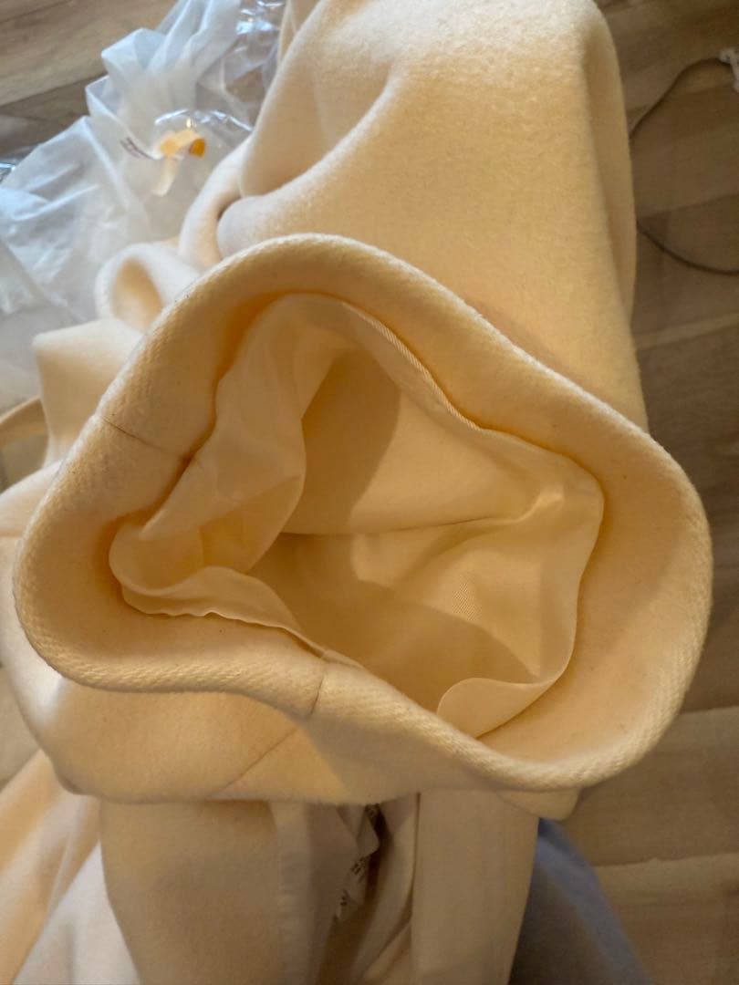 奈々 プロフ必読　ピュアヴァージンウール　フーデットコート　M