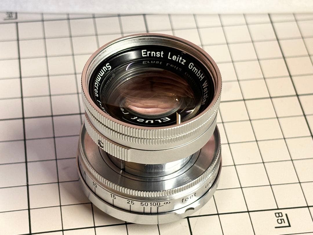 【極上美品】Leica Summicron 50mm ライカ ズミクロン 沈胴