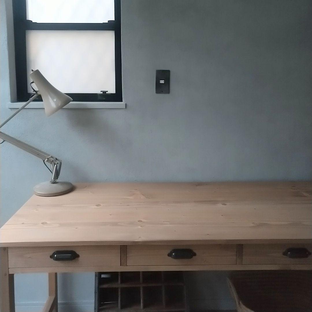 ◼️4drawers wood working table 作業台