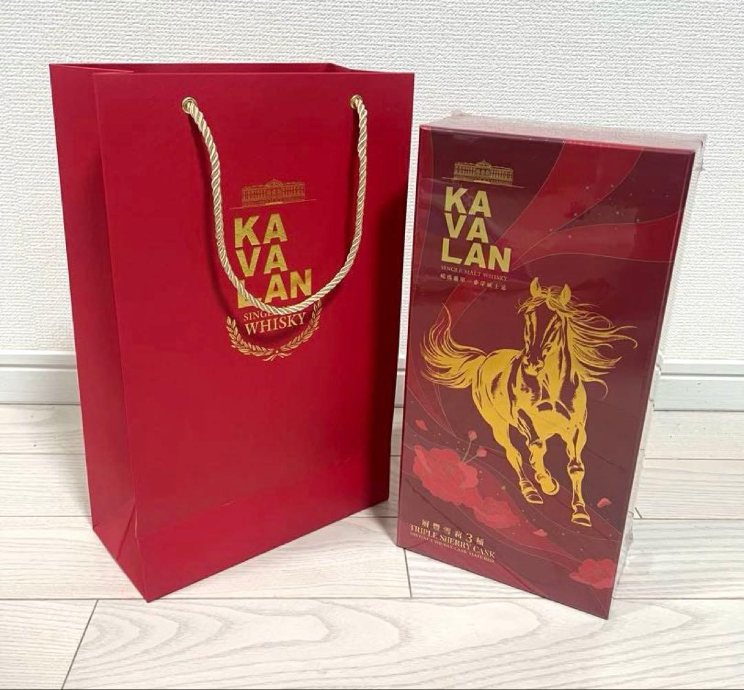 【KAVALAN カバラン】トリプル・シェリーカスクウイスキー 台湾年度限定