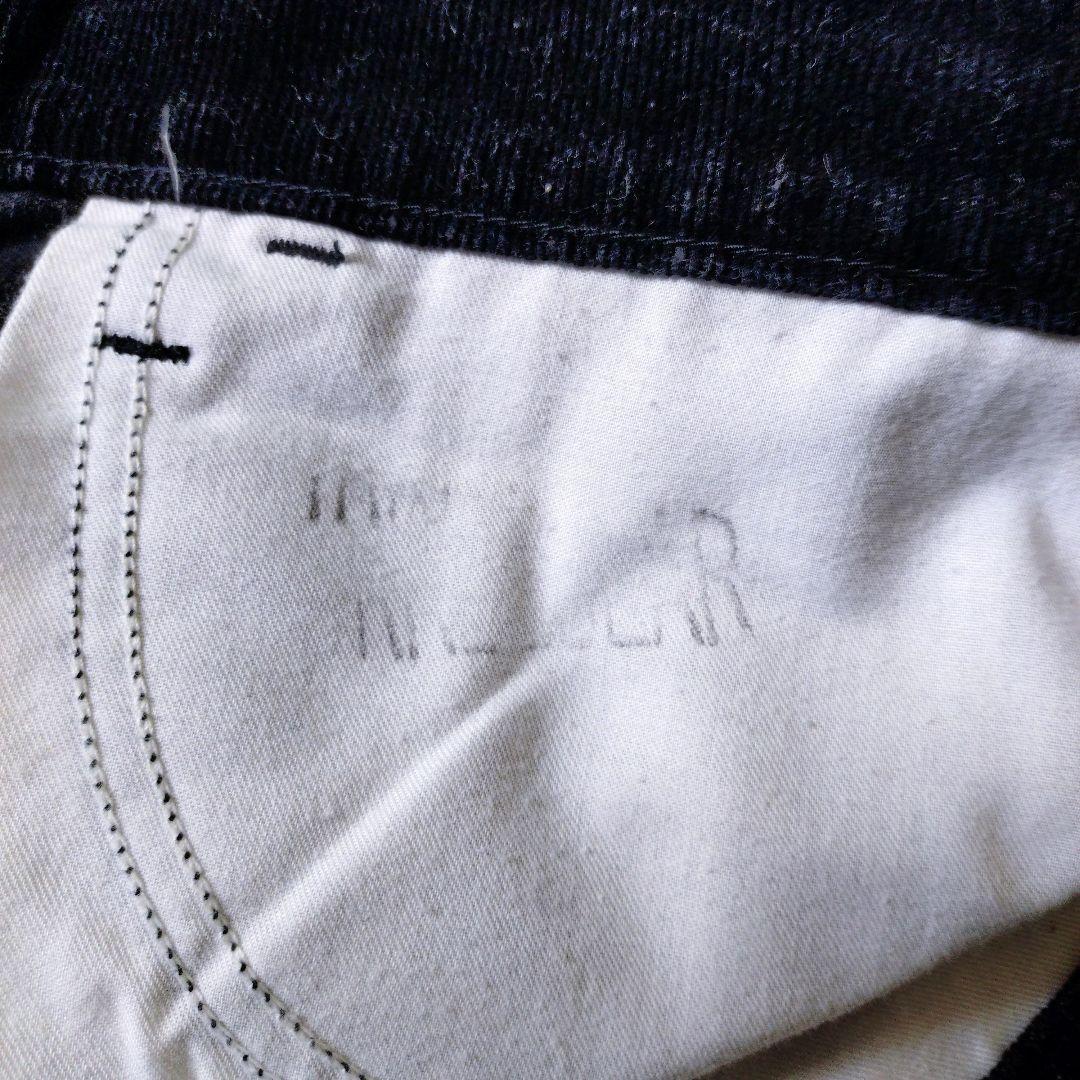 LEVI'S　519-40　W33　コーデュロイ　パンツ　ブラック　日本製