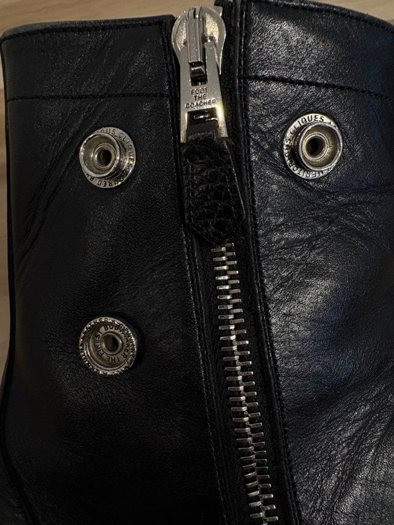 foot the coacher サイドレースブーツ