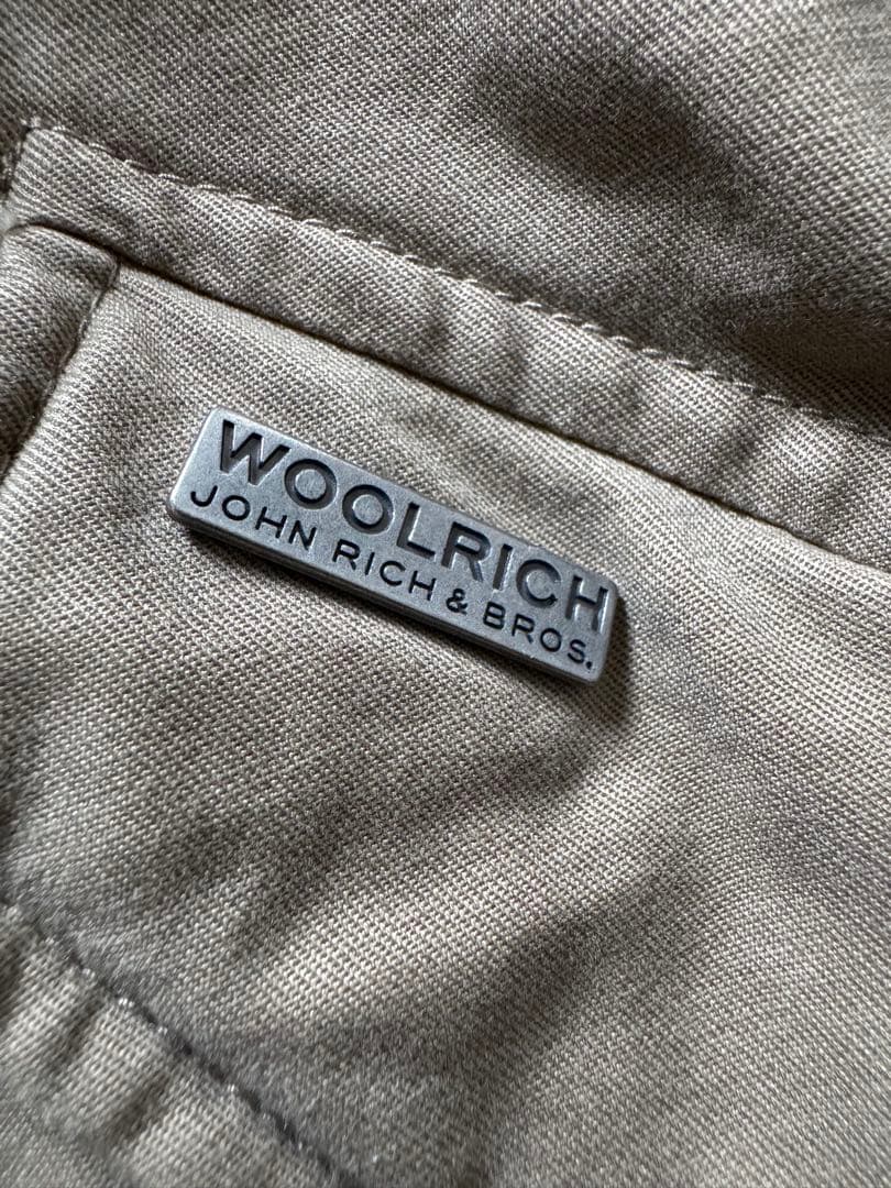 WOOLRICHモッズコート ラビット/コヨーテファー ライナー付