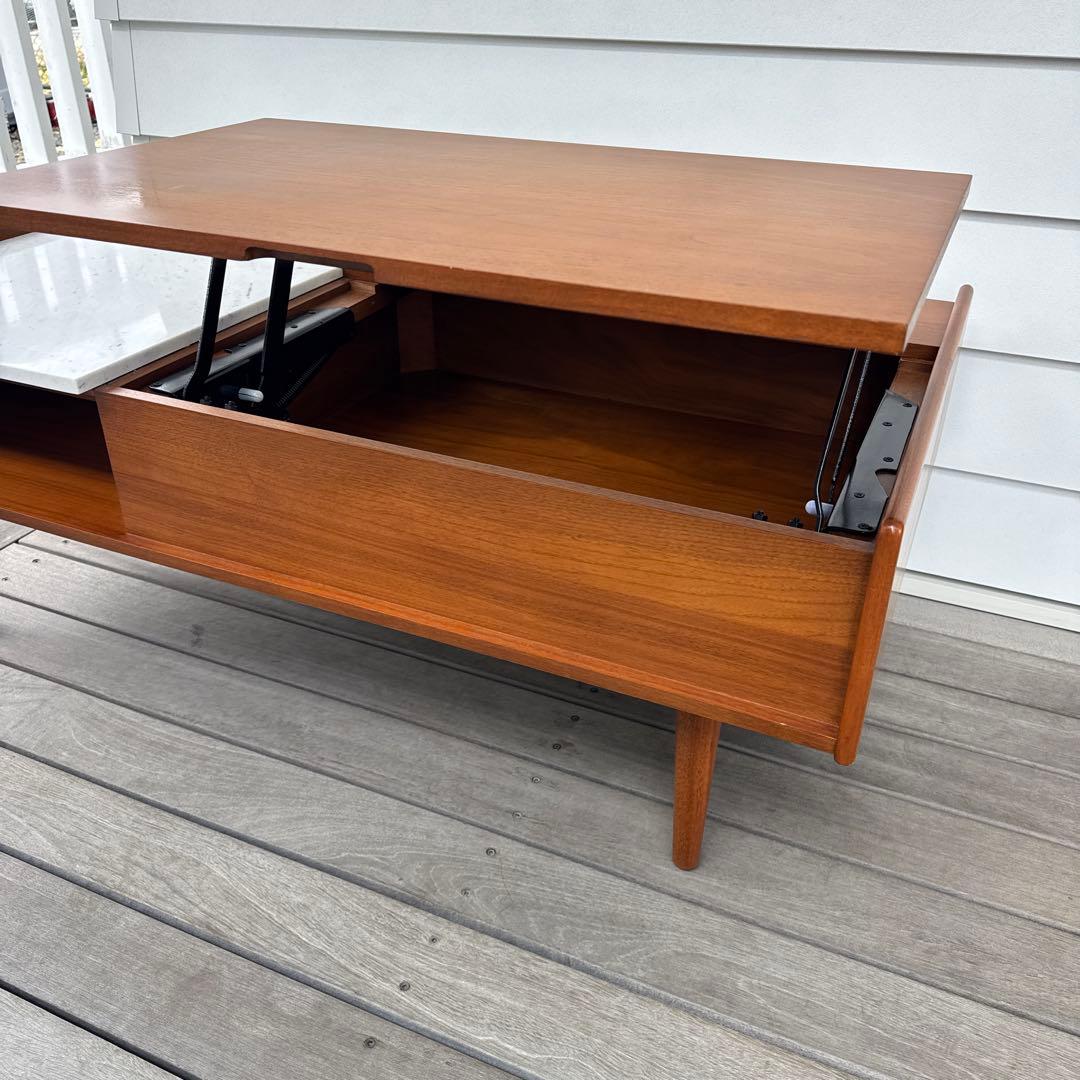 West Elm Coffee Table ウォールナット ミッドセンチュリー