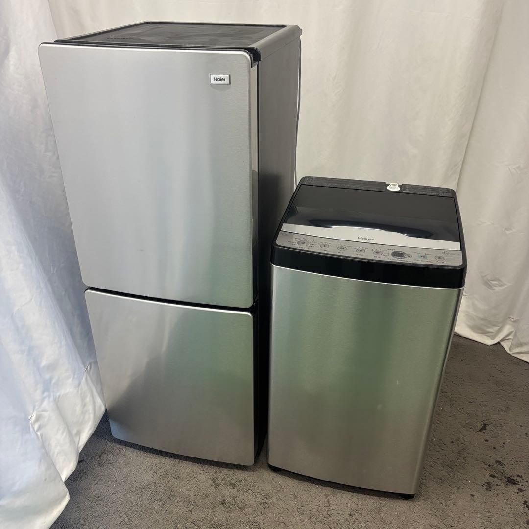 ★91　冷蔵庫　洗濯機　Haier　25年　家電セット　安い　綺麗　設置無料