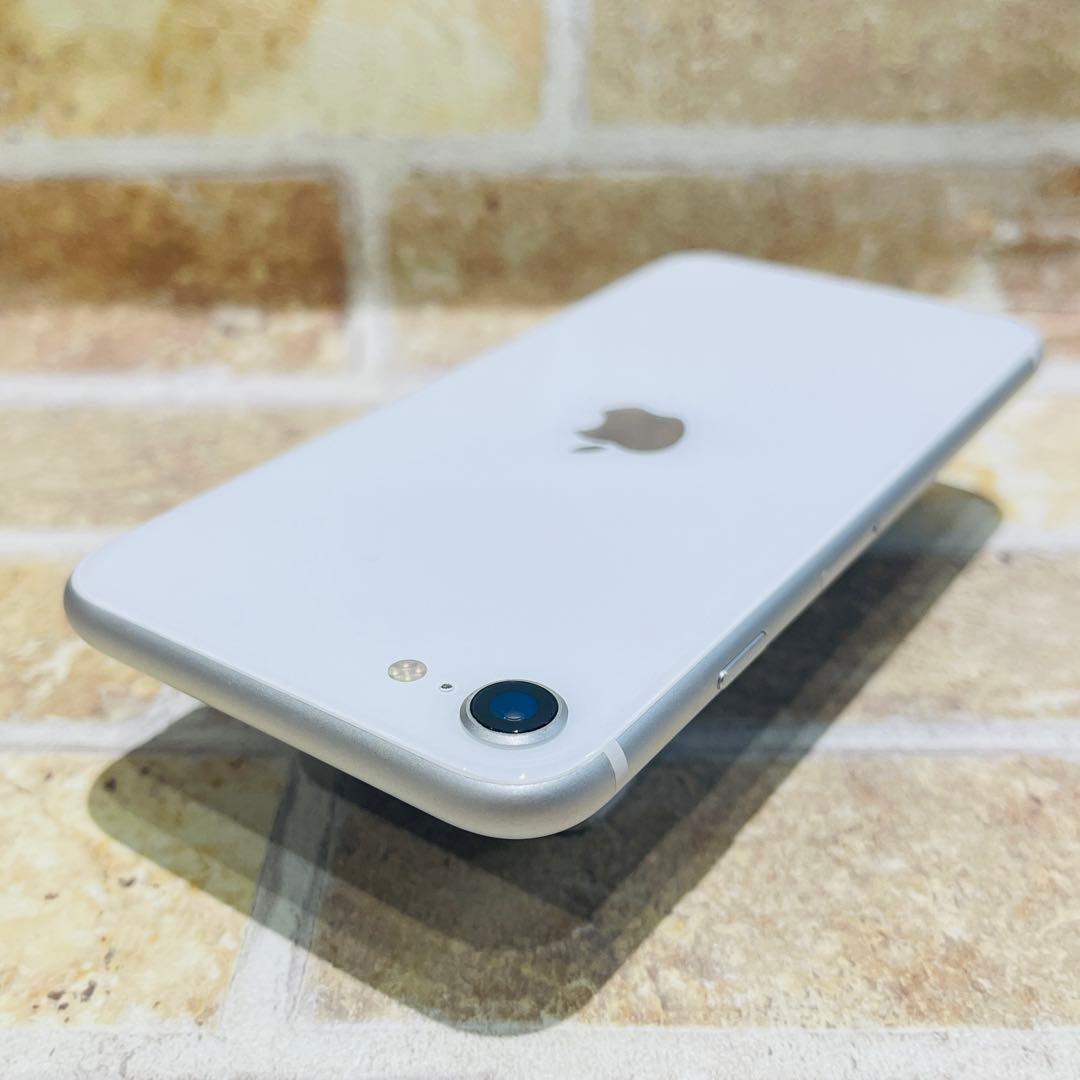 SIMフリー iPhoneSE2 64GB ホワイト 電池良好