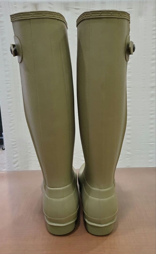 HUNTER 長靴 オリーブグリーン UK 5 日本サイズ24cm　新品未使用