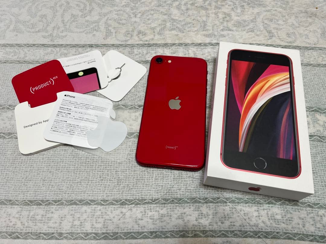 美品iPhone SE 第2世代　64GB PRODUCT(RED)