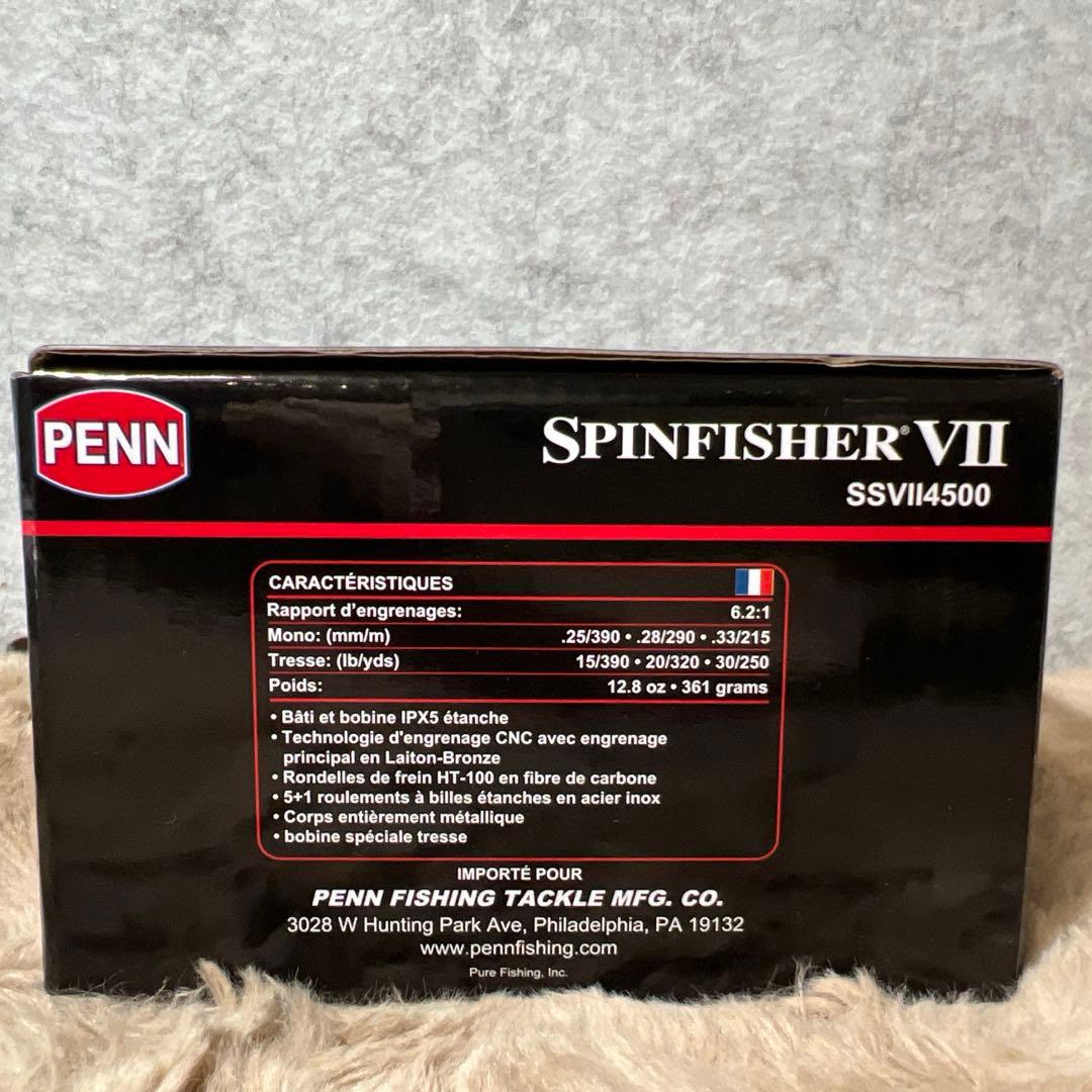 リール Spinfisher VII Spinning Reel SSVII4500