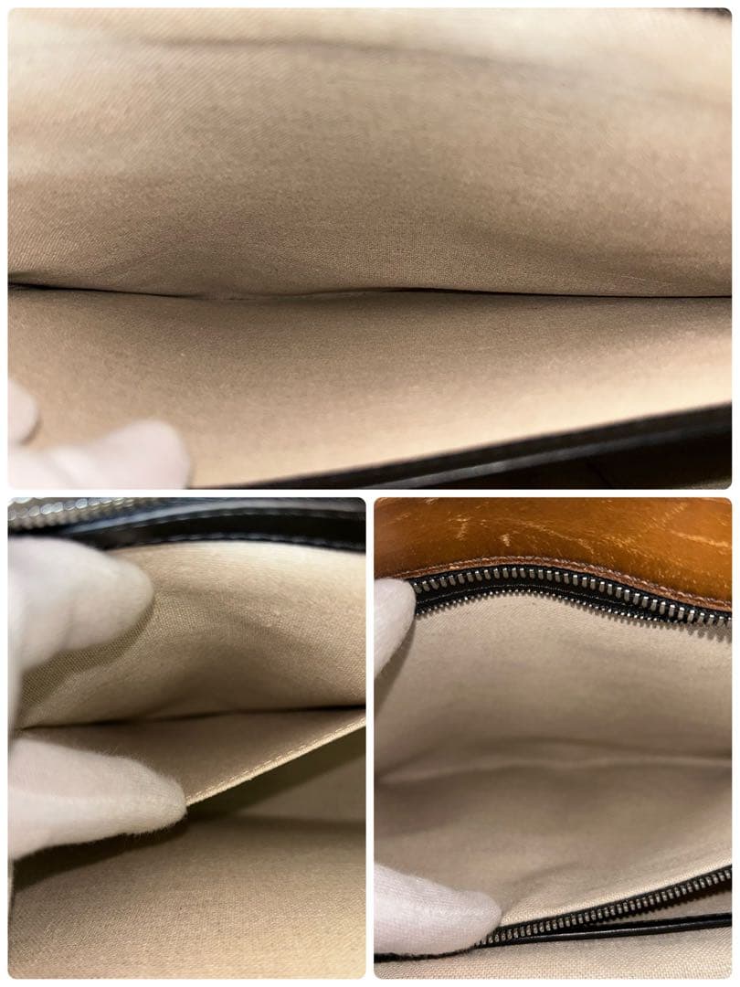 BERLUTI ベルルッティ アンジュール スクリットレザー ブリーフケース