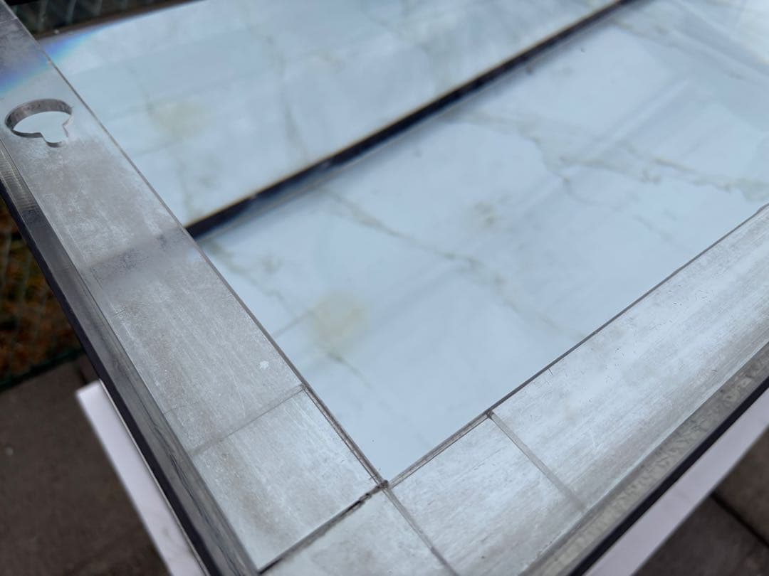 引き取り限定⇒120-45-45オーバーフローアクリル水槽 と台