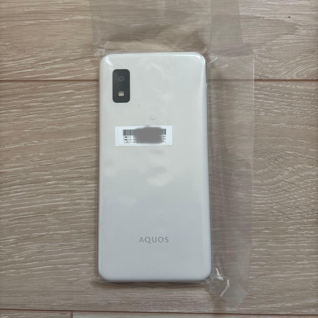 【新品未使用】AQUOS wish3 ホワイト 本体