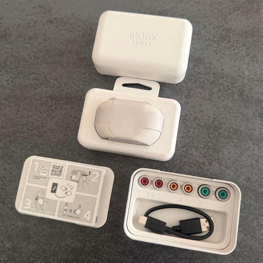 「使用3回」WF-1000XM5