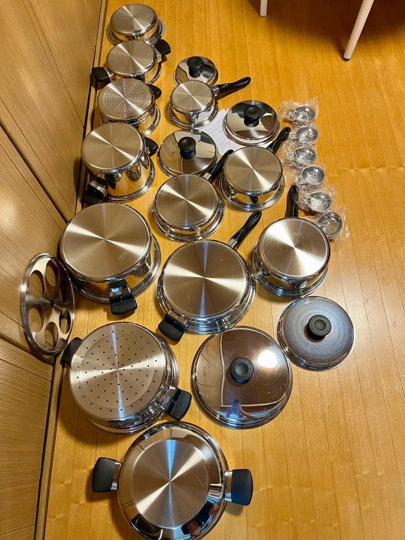 【極美品】アムウェイ クイーンクックウェア 24ピースセット
