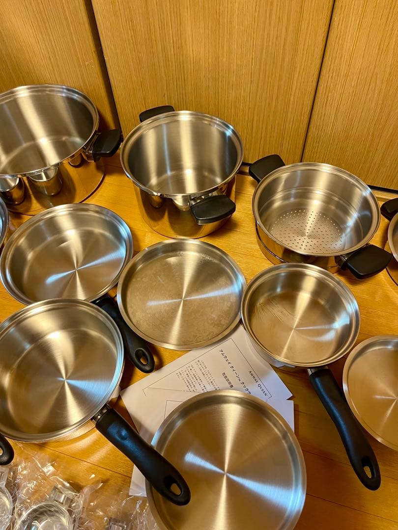 【極美品】アムウェイ クイーンクックウェア 24ピースセット