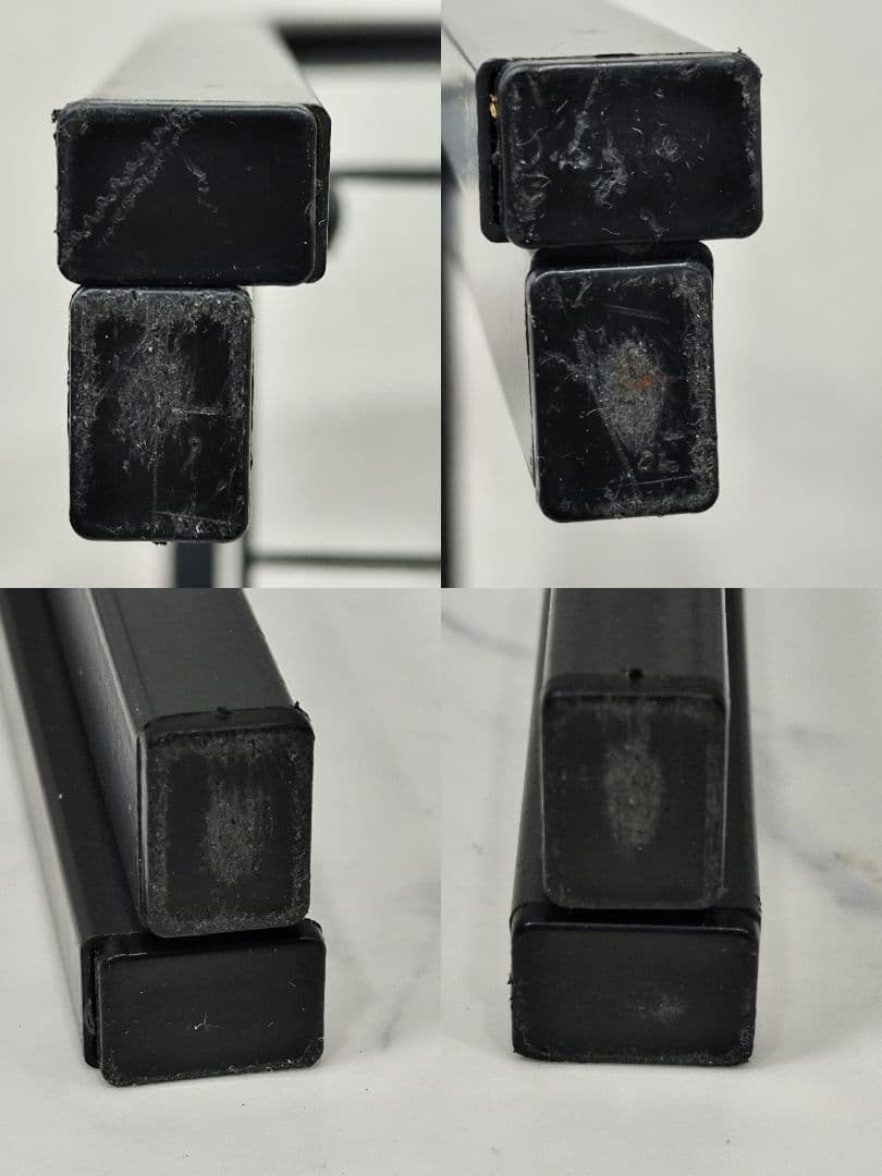 家具 ミッドセンチュリー ポストモダン ガラステーブル レトロ アイアンフレーム