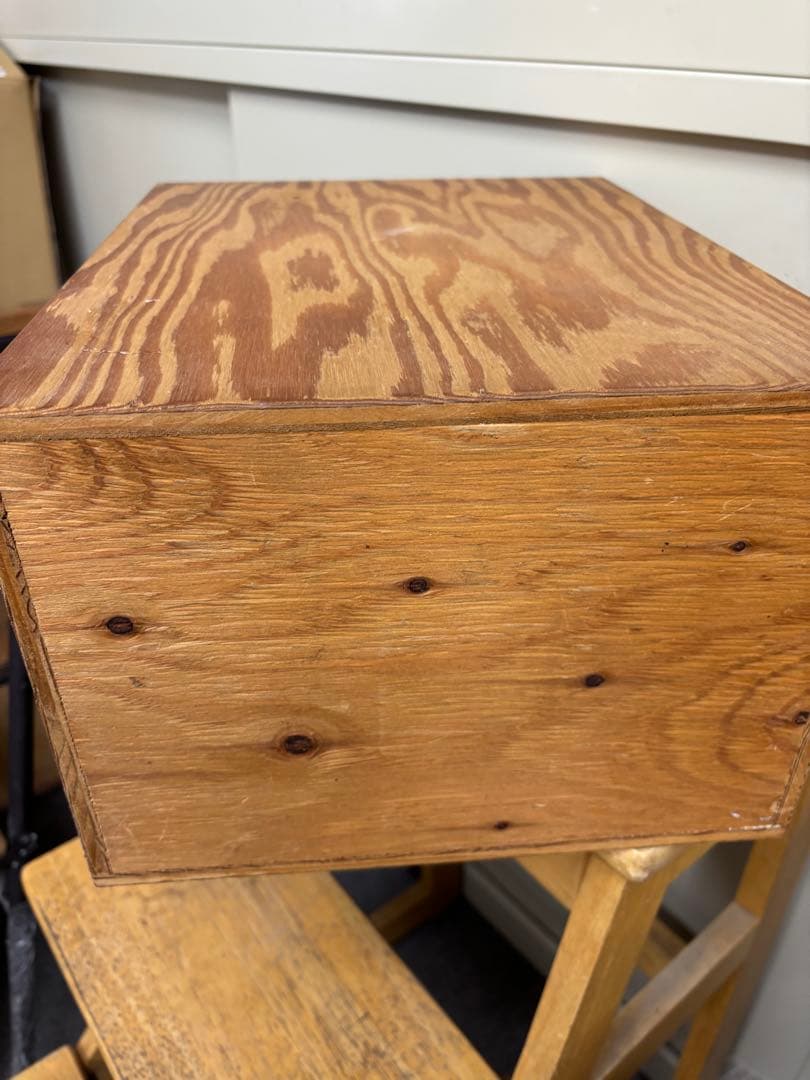 M　アンファン　麦柄の2段引き出し