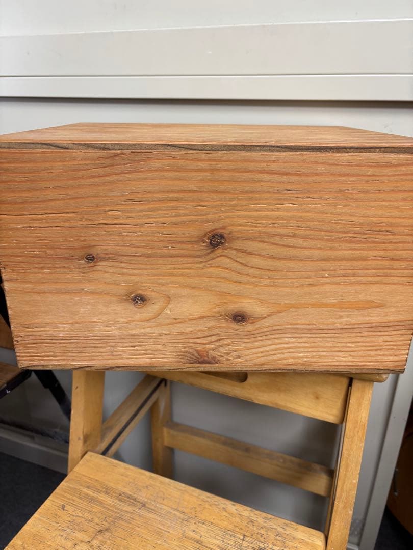 M　アンファン　麦柄の2段引き出し