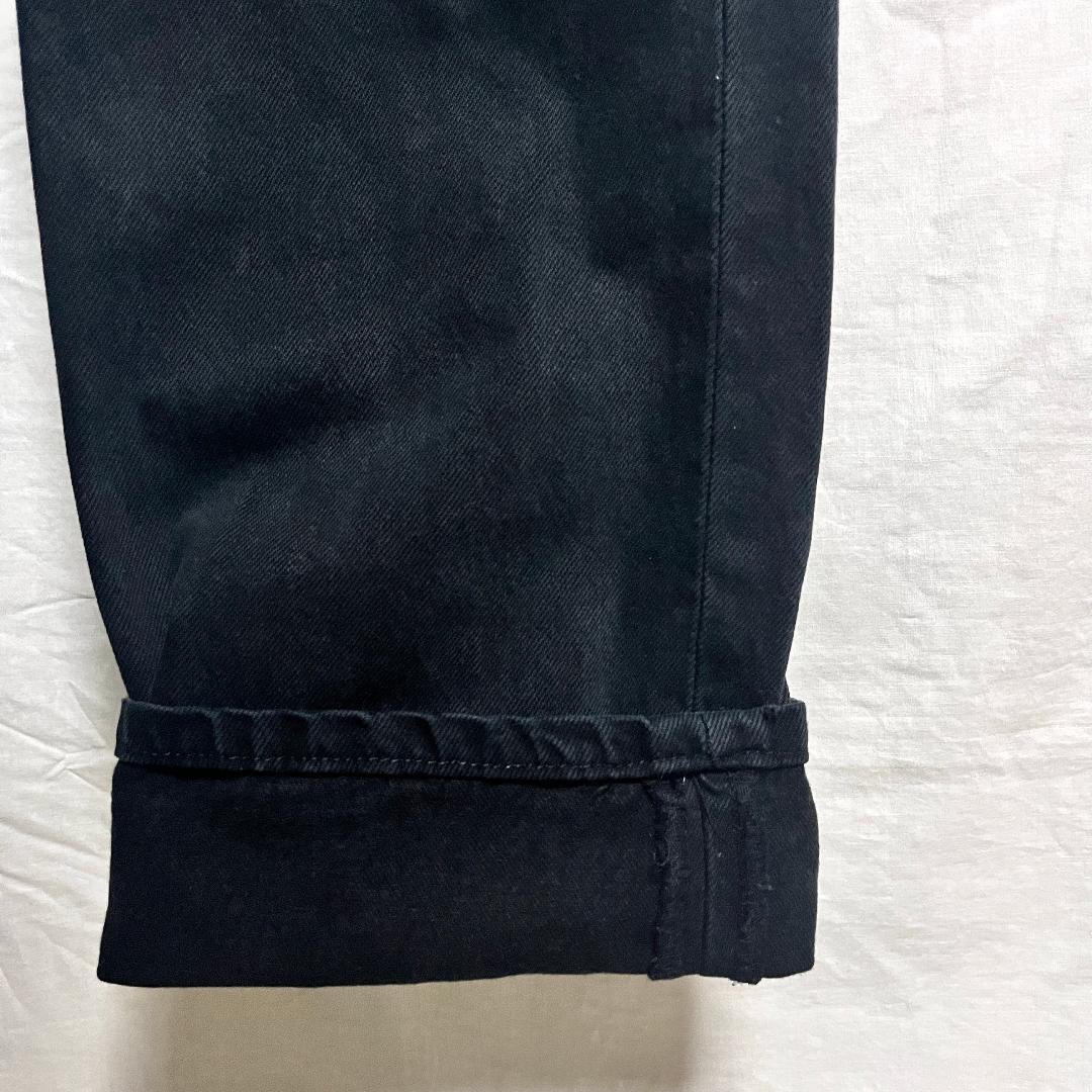 90's 英国製 Levi's ユーロリーバイス 501 後染め 黒 W34