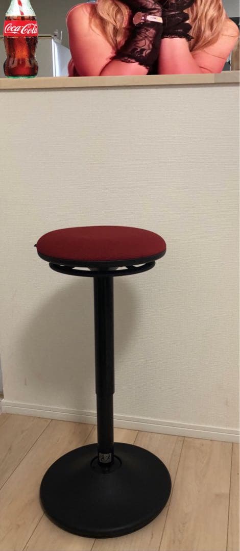 S♢841 オカムラ ピルエット スイング脚スツール L122EA