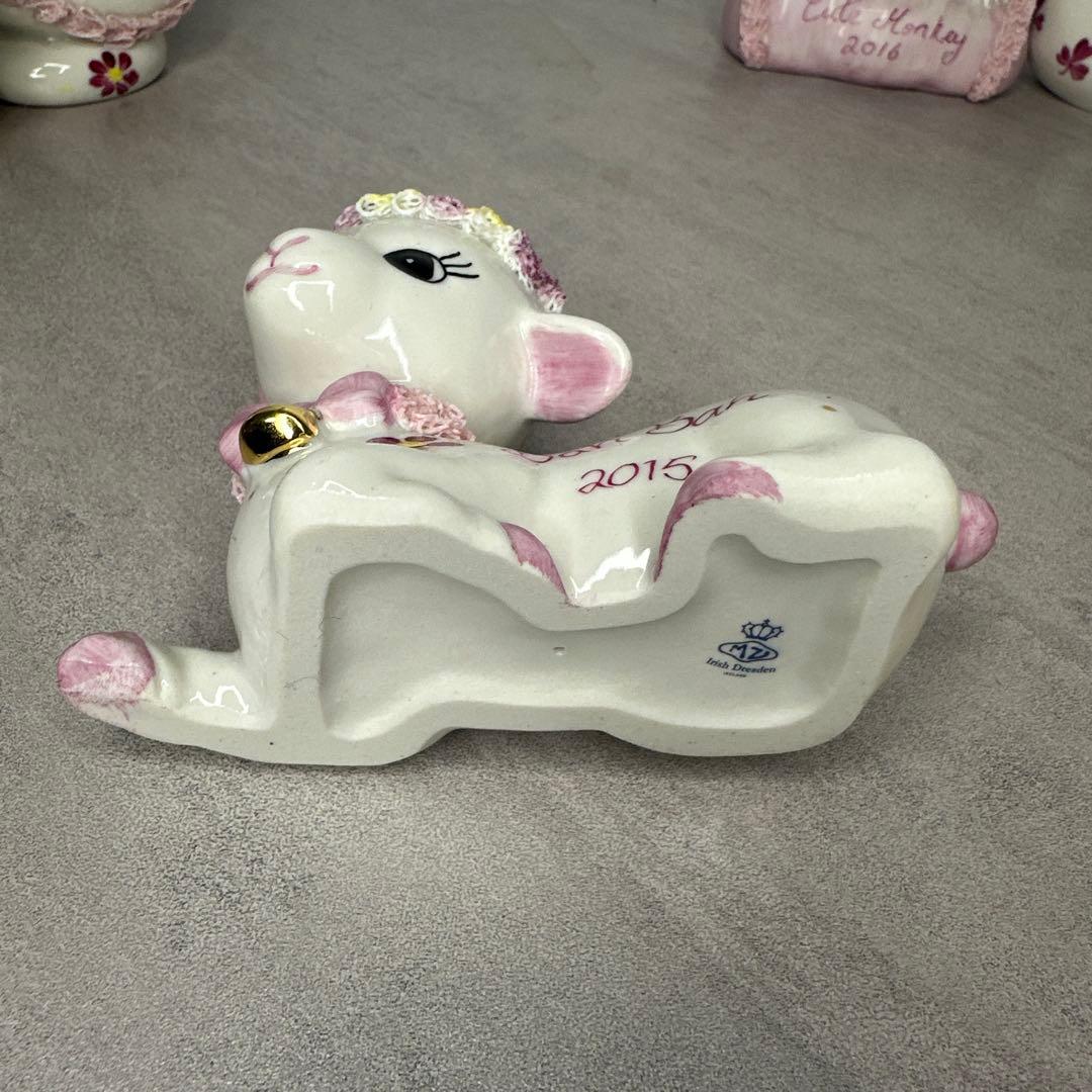 アイリッシュドレスデン 干支　5体セット