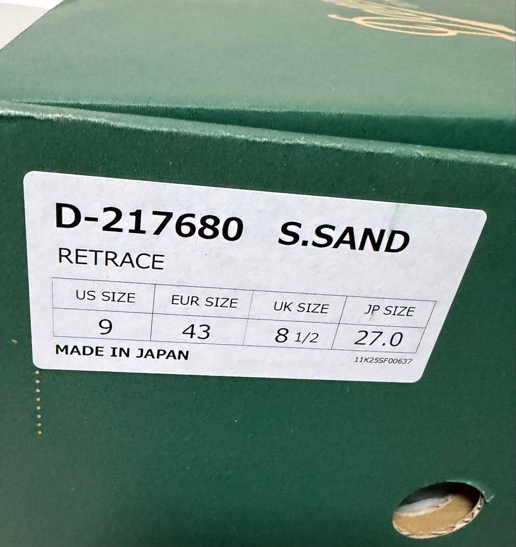 STUMPTOWN KYOTO限定 Danner RETRACE SAND