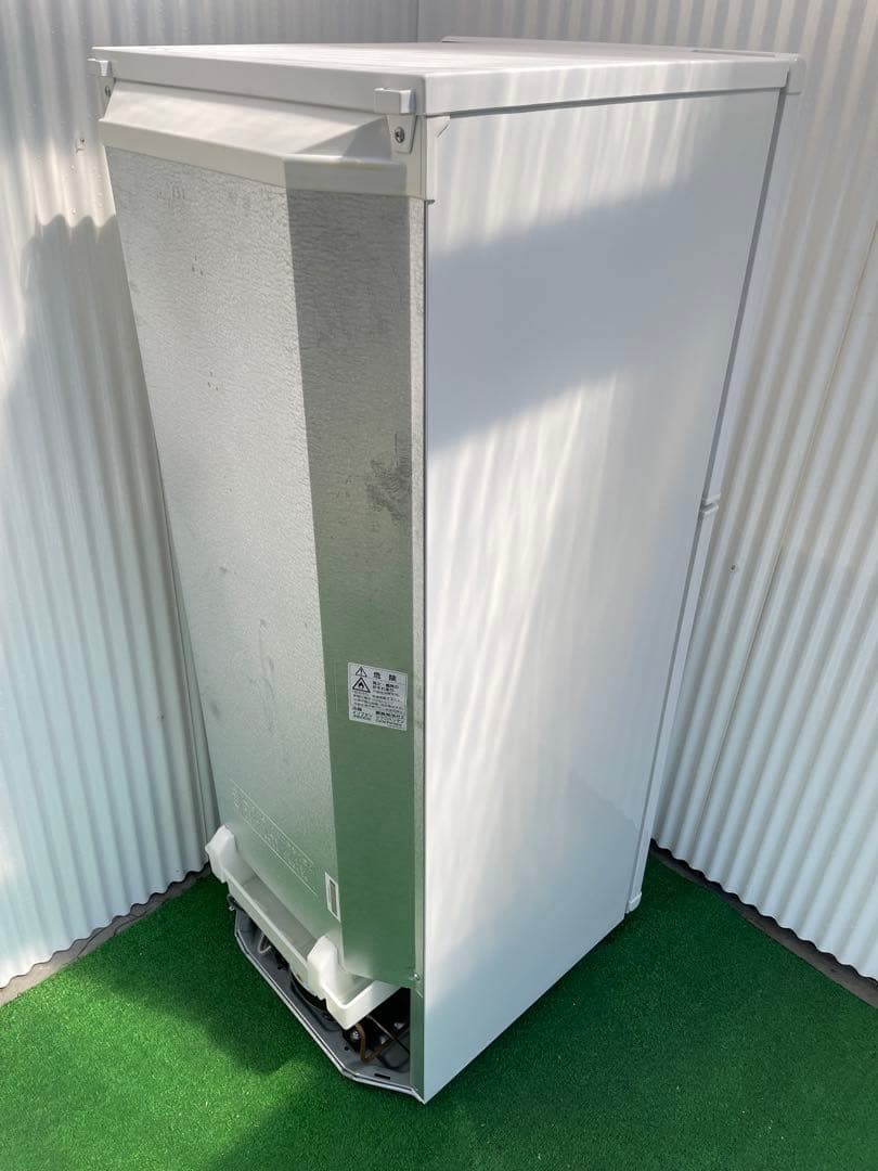 823 ユーイング 140L 2ドア冷蔵庫 ホワイト ファン式 自動霜取り 単身